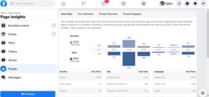 facebook page people insights