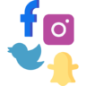 social media icons social media icons